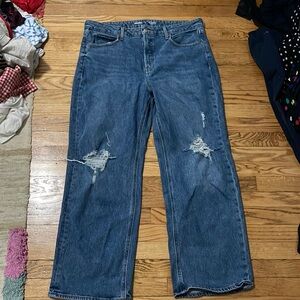 OLD NAVY Sky-Hi Wide Leg